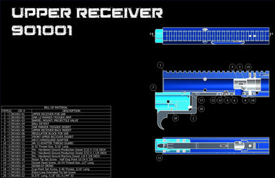 SAR UPPER RECEIVER ASSEMBLY
